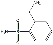 2-(アミノメチル)ベンゼンスルホンアミド 化学構造式
