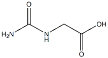2-(carbamoylamino)acetic acid Struktur