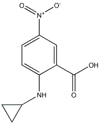 2-(cyclopropylamino)-5-nitrobenzoic acid