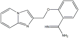 2-(imidazo[1,2-a]pyridin-2-ylmethoxy)benzenecarboximidamide Structure