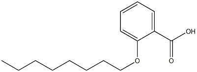 2-(octyloxy)benzoic acid Structure