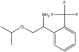  2-(propan-2-yloxy)-1-[2-(trifluoromethyl)phenyl]ethan-1-amine
