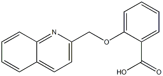 2-(quinolin-2-ylmethoxy)benzoic acid