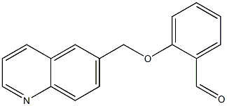 2-(quinolin-6-ylmethoxy)benzaldehyde