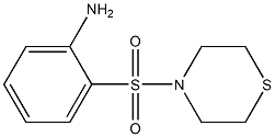2-(thiomorpholine-4-sulfonyl)aniline