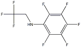 2,3,4,5,6-pentafluoro-N-(2,2,2-trifluoroethyl)aniline Structure