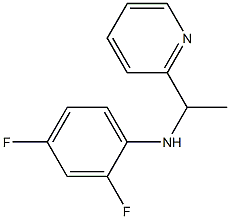 2,4-difluoro-N-[1-(pyridin-2-yl)ethyl]aniline