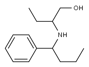 2-[(1-phenylbutyl)amino]butan-1-ol