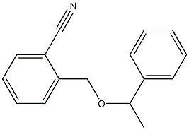  2-[(1-phenylethoxy)methyl]benzonitrile
