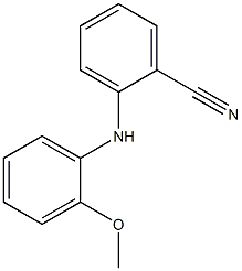 2-[(2-methoxyphenyl)amino]benzonitrile|