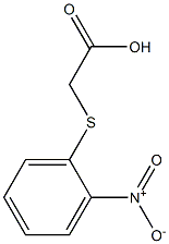 2-[(2-nitrophenyl)sulfanyl]acetic acid Structure