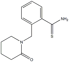 2-[(2-oxopiperidin-1-yl)methyl]benzene-1-carbothioamide
