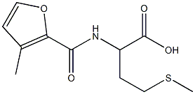 2-[(3-methyl-2-furoyl)amino]-4-(methylthio)butanoic acid Structure