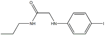 2-[(4-iodophenyl)amino]-N-propylacetamide