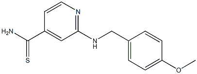 2-[(4-methoxybenzyl)amino]pyridine-4-carbothioamide