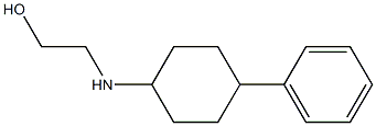 2-[(4-phenylcyclohexyl)amino]ethan-1-ol Structure