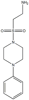 2-[(4-phenylpiperazine-1-)sulfonyl]ethan-1-amine Structure