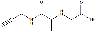 2-[(carbamoylmethyl)amino]-N-(prop-2-yn-1-yl)propanamide