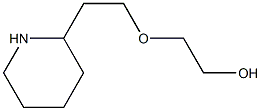 2-[2-(piperidin-2-yl)ethoxy]ethan-1-ol 结构式