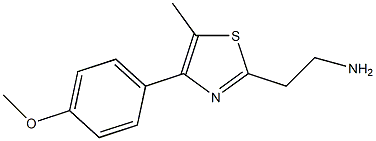 2-[4-(4-methoxyphenyl)-5-methyl-1,3-thiazol-2-yl]ethanamine