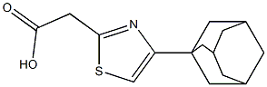  2-[4-(adamantan-1-yl)-1,3-thiazol-2-yl]acetic acid