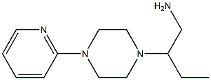 2-[4-(pyridin-2-yl)piperazin-1-yl]butan-1-amine,,结构式