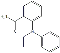  2-[ethyl(phenyl)amino]benzene-1-carbothioamide