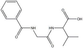 2-{[(benzoylamino)acetyl]amino}-3-methylbutanoic acid