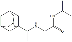 2-{[1-(adamantan-1-yl)ethyl]amino}-N-(propan-2-yl)acetamide