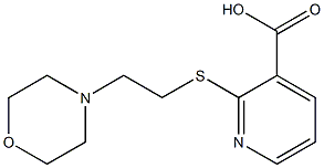  2-{[2-(morpholin-4-yl)ethyl]sulfanyl}pyridine-3-carboxylic acid