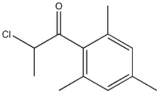 2-chloro-1-(2,4,6-trimethylphenyl)propan-1-one Structure