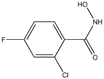 2-chloro-4-fluoro-N-hydroxybenzamide Structure