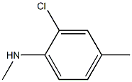 2-chloro-N,4-dimethylaniline Struktur
