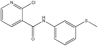 2-chloro-N-[3-(methylsulfanyl)phenyl]pyridine-3-carboxamide|