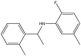 2-fluoro-5-methyl-N-[1-(2-methylphenyl)ethyl]aniline