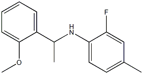2-fluoro-N-[1-(2-methoxyphenyl)ethyl]-4-methylaniline