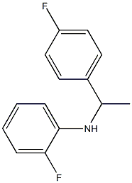 2-fluoro-N-[1-(4-fluorophenyl)ethyl]aniline|