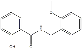 2-hydroxy-N-[(2-methoxyphenyl)methyl]-5-methylbenzamide