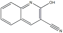 2-hydroxyquinoline-3-carbonitrile Structure