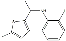 2-iodo-N-[1-(5-methylthiophen-2-yl)ethyl]aniline