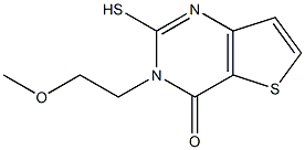 2-mercapto-3-(2-methoxyethyl)thieno[3,2-d]pyrimidin-4(3H)-one
