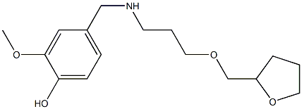 2-methoxy-4-({[3-(oxolan-2-ylmethoxy)propyl]amino}methyl)phenol