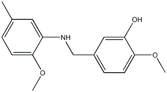 2-methoxy-5-{[(2-methoxy-5-methylphenyl)amino]methyl}phenol