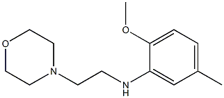2-methoxy-5-methyl-N-[2-(morpholin-4-yl)ethyl]aniline