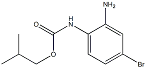 2-methylpropyl N-(2-amino-4-bromophenyl)carbamate Struktur