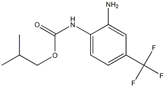  2-methylpropyl N-[2-amino-4-(trifluoromethyl)phenyl]carbamate