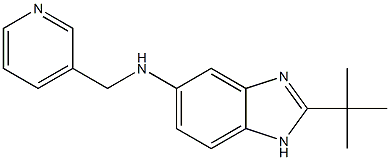 2-tert-butyl-N-(pyridin-3-ylmethyl)-1H-1,3-benzodiazol-5-amine