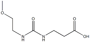 3-({[(2-methoxyethyl)amino]carbonyl}amino)propanoic acid|