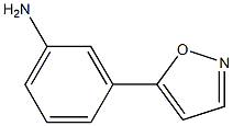 3-(1,2-oxazol-5-yl)aniline Struktur