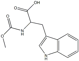 3-(1H-indol-3-yl)-2-[(methoxycarbonyl)amino]propanoic acid